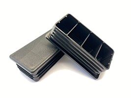 Zátka obdélníková 100x50x2-3 mm, černá