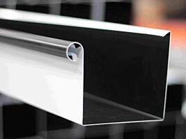 Žlab hranatý rš. 250 mm, Al lakovaný