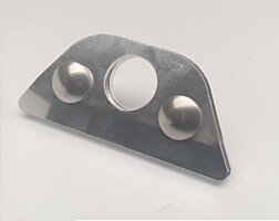 Sněhová zábrana jednoduchá - Al přírodní provedení