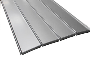 KPTR 1017 0,60 x 920 x délka mm, Al lakovaný RAL 9006