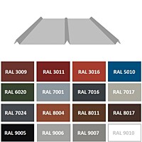 KERAkryt 0,60 x 440 x 1000 mm, Al lakovaný (upřesnit RAL)