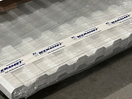 KPTR 13/94 0,60 x   906 x 2000 mm, Al lak. RAL 9010L