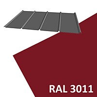 KPTR 1017 0,60 x 920 x délka mm, Al lakovaný RAL 3011