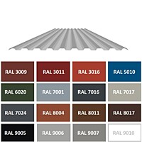 KPTR 13/94 0,60 x 906 x délka mm, Al lakovaný (upřesnit RAL)