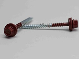 Šroub farmářský FRS 4,80 x 60 mm, FeZn - lakovaný RAL 3009