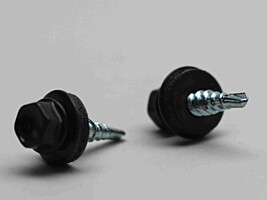 Šroub farmářský GTZ F2 4,80 x 20 mm, Nerezový - lakovaný RAL 9005