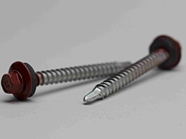 Samovrtný šroub JT3-2 6,5 x 65 mm, Nerezový - RAL 3009