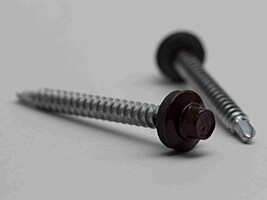 Samovrtný šroub JT3-2 6,5 x 65 mm, Nerezový - RAL 8017