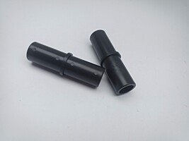 Plastová spojka 27x100 mm, černá k Al trubce pr. 32x2mm