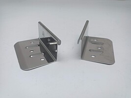 Příponka zaklapávací 25 mm, pro stojatou drážku - NEREZ