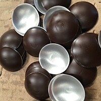 Krytka šroubů a hřebíků - Al lakovaný RAL 8017