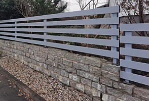 Hliníková plotová výplň KERAMET JEKL - práškově lakovaná