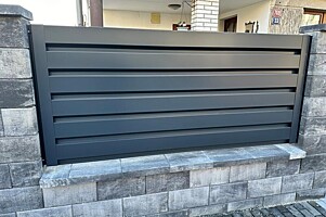 Hliníková plotová výplň KERAMET 40/182 - práškově lakovaná 1,5 mm