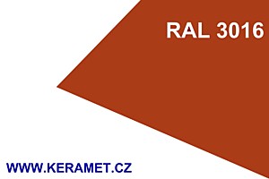 PROFAL 0,70 x 600 mm, Al lakovaný RAL 3016 - doprodej