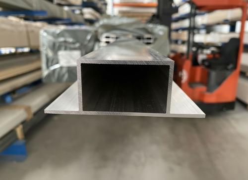 Jekl   90 x 50 x 30 x 2,00 mm - oboustranný, Al profil přírodní, slitina EN AW-6060 T66