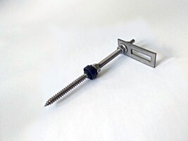 Kombi šroub s dvojitým závitem M10x200 mm s montážní deskou SOLAR