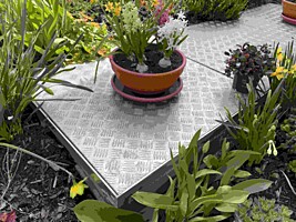 Hliníkový poklop - na zakázku