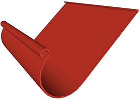 Nástřešní žlab rš. 670 mm, Al přírodní